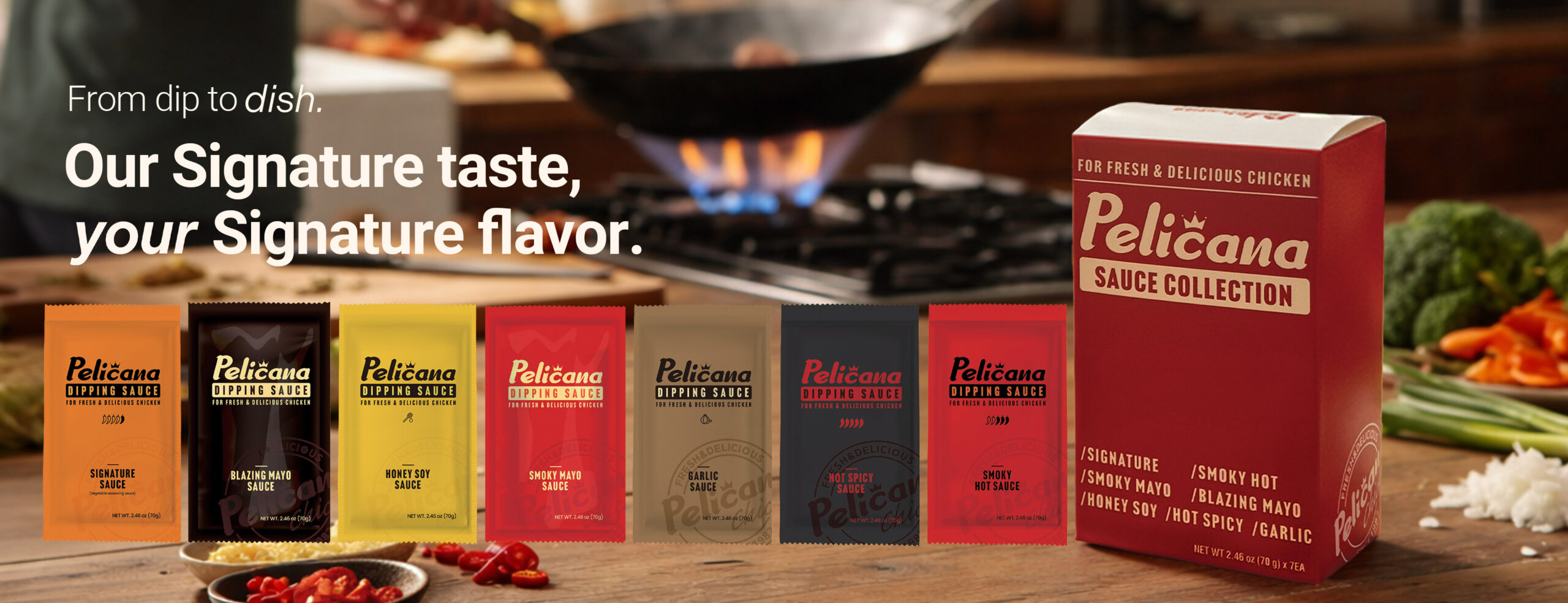 Signature sauce collection